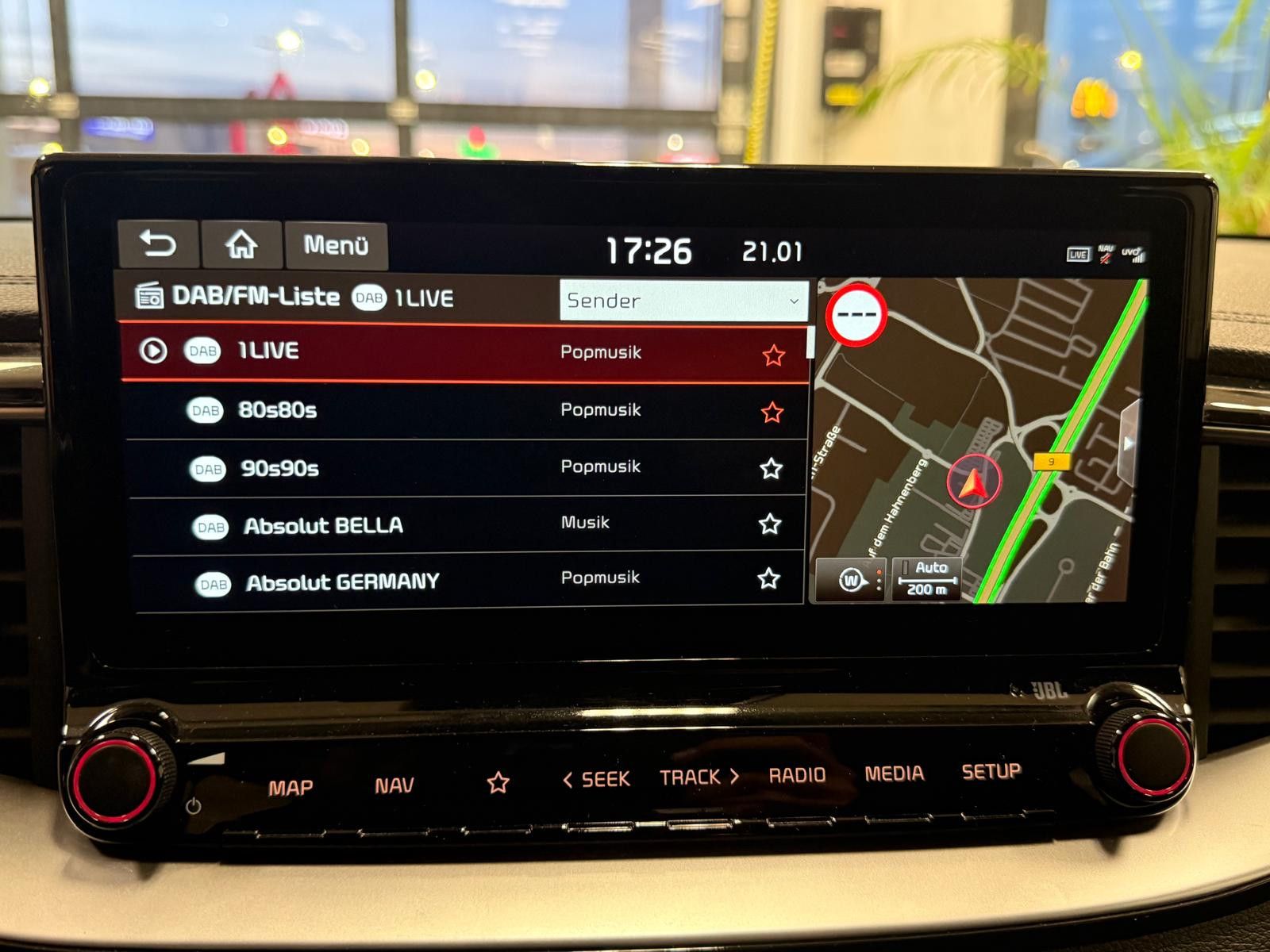 Fahrzeugabbildung Kia pro cee'd / ProCeed / LED / NAVI / SCHECKHEFT /