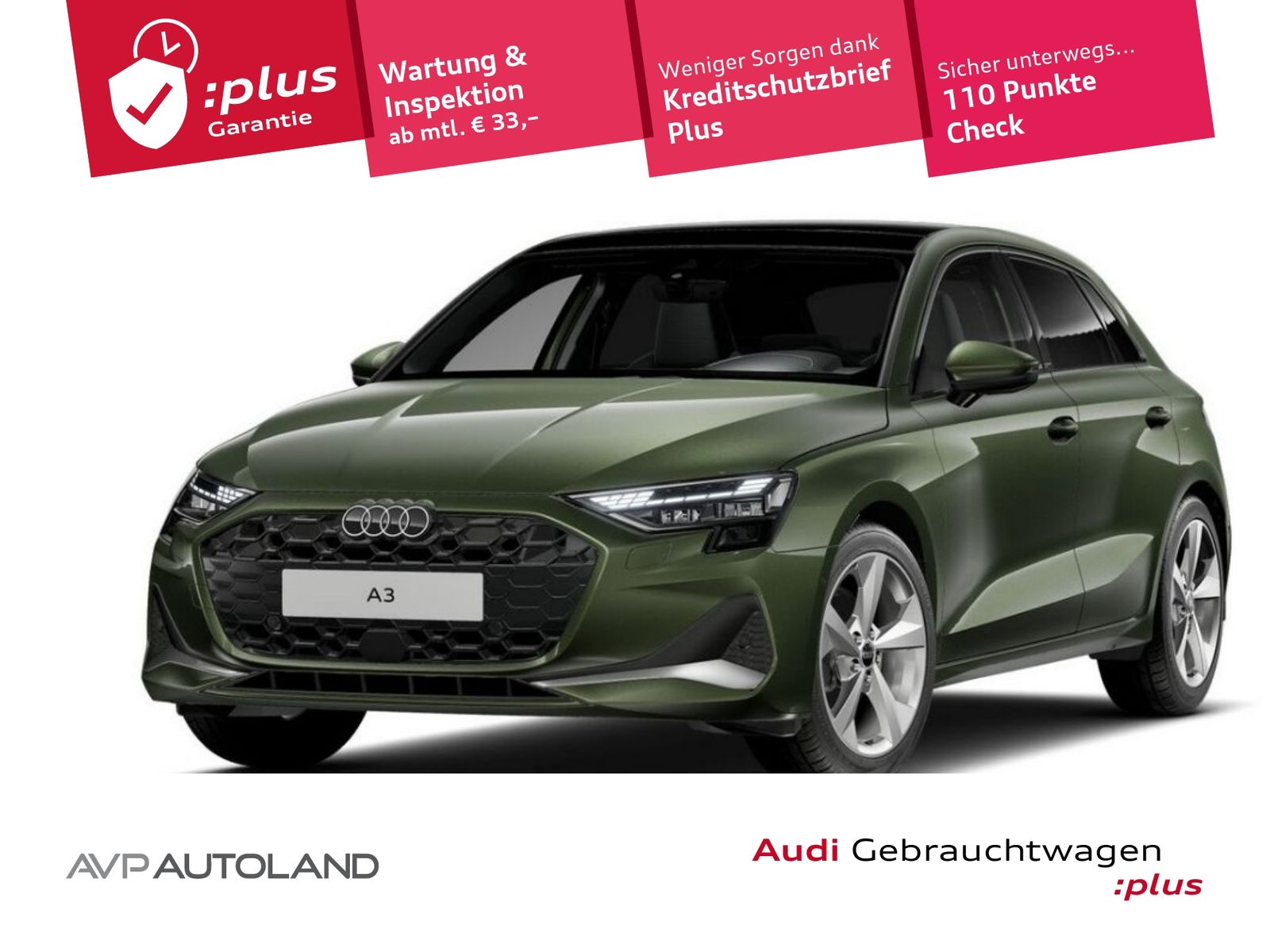 Audi A3 Sportback 30 TFSI S tronic advanced | PANO |