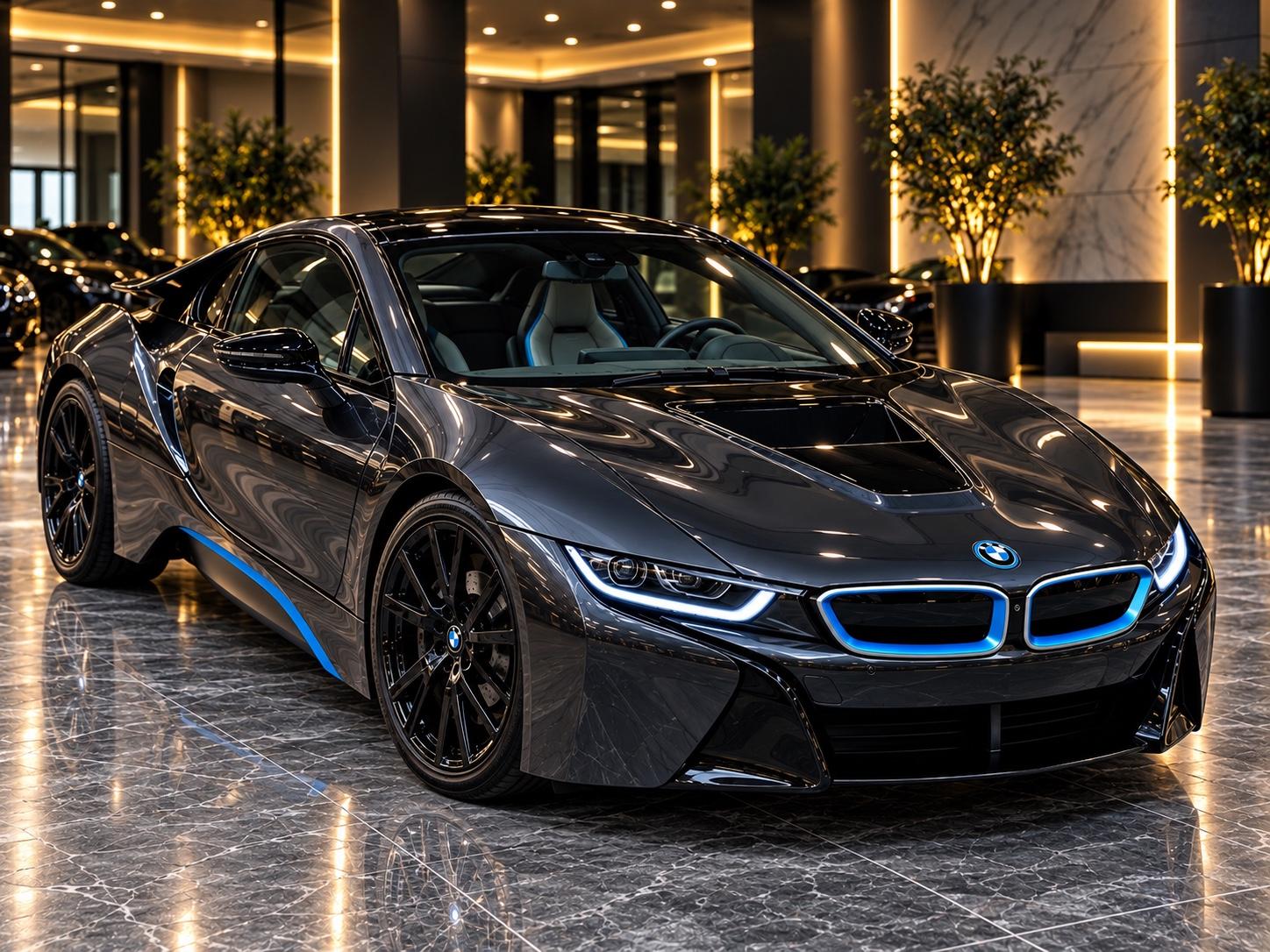 BMW i8 Coupe xDrive K,360°,  Laser, Harman 20"