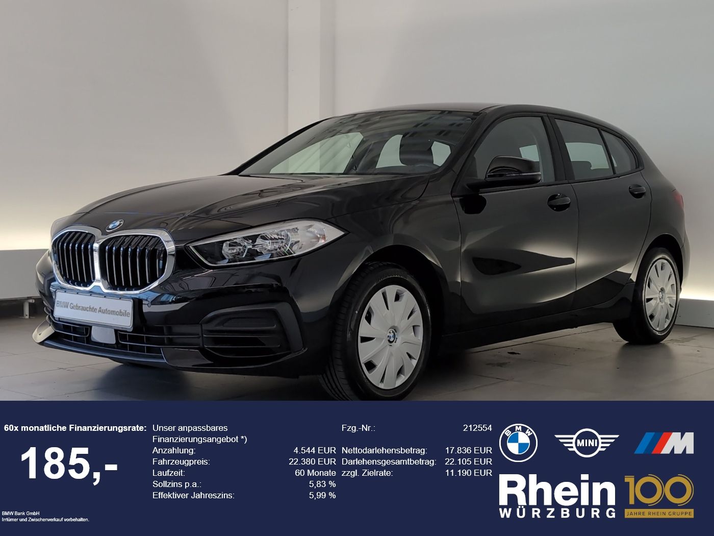 BMW 116i Navi/SHZ/PDCvo+hi Navi/SHZ/PDCvo+hi