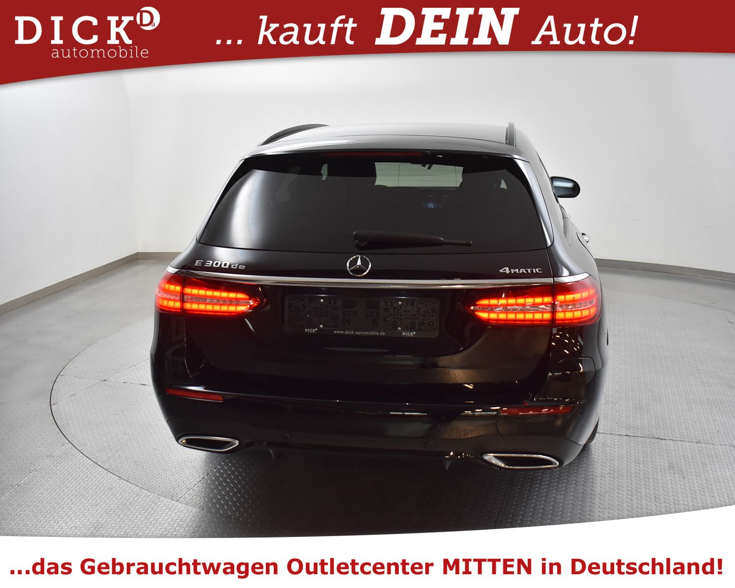 MERCEDES-BENZ E300de 2X AMG Line 4Mat NIGHT+WIDES+STDHZ+KAM+AC - Image 6