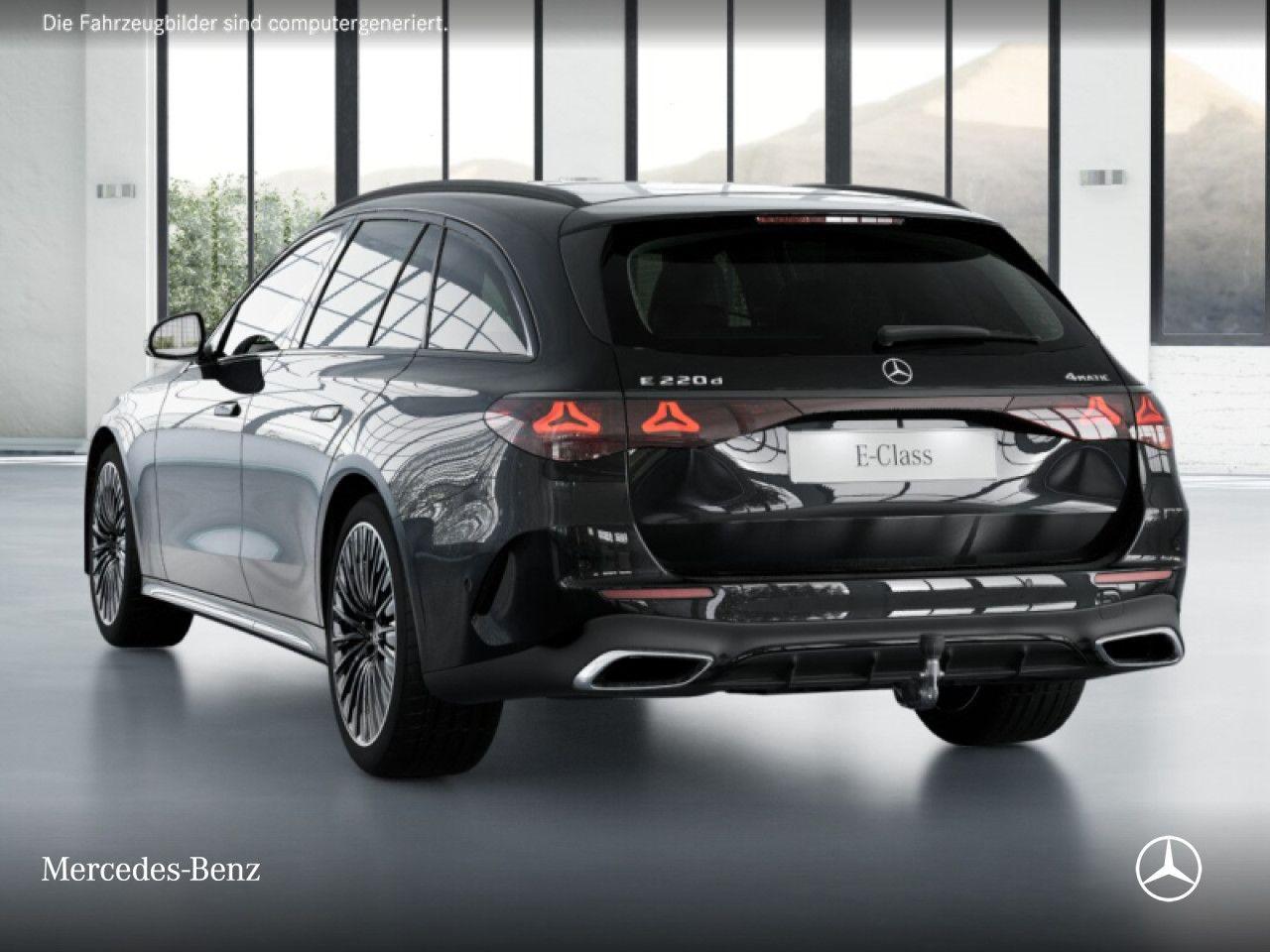 Mercedes-Benz E 220 d T 4M AMG Fahrass 360° Pano Distr. AHK