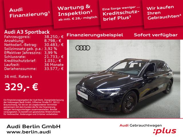 Audi A3 Sportback Advanced TDI Str. RFK LED VIRTUAL