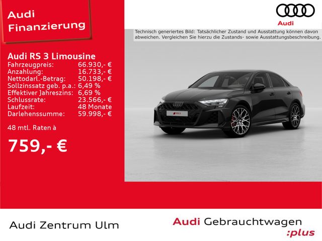 Audi RS 3 Limousine 3 294(400) kW(PS) S tronic