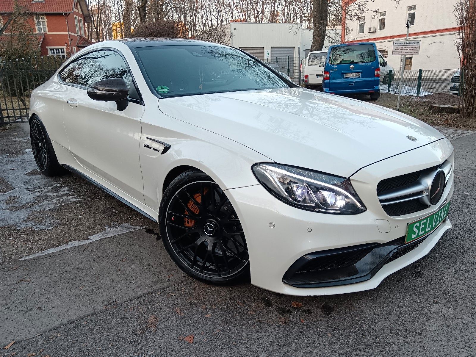 MERCEDES-BENZ C 63 S AMG-3xCarbon-Junge Sterne Garantie