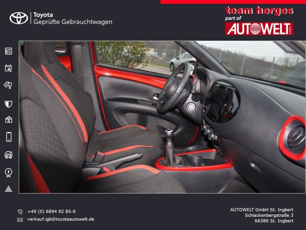 Fahrzeugabbildung Toyota Aygo X Team D
