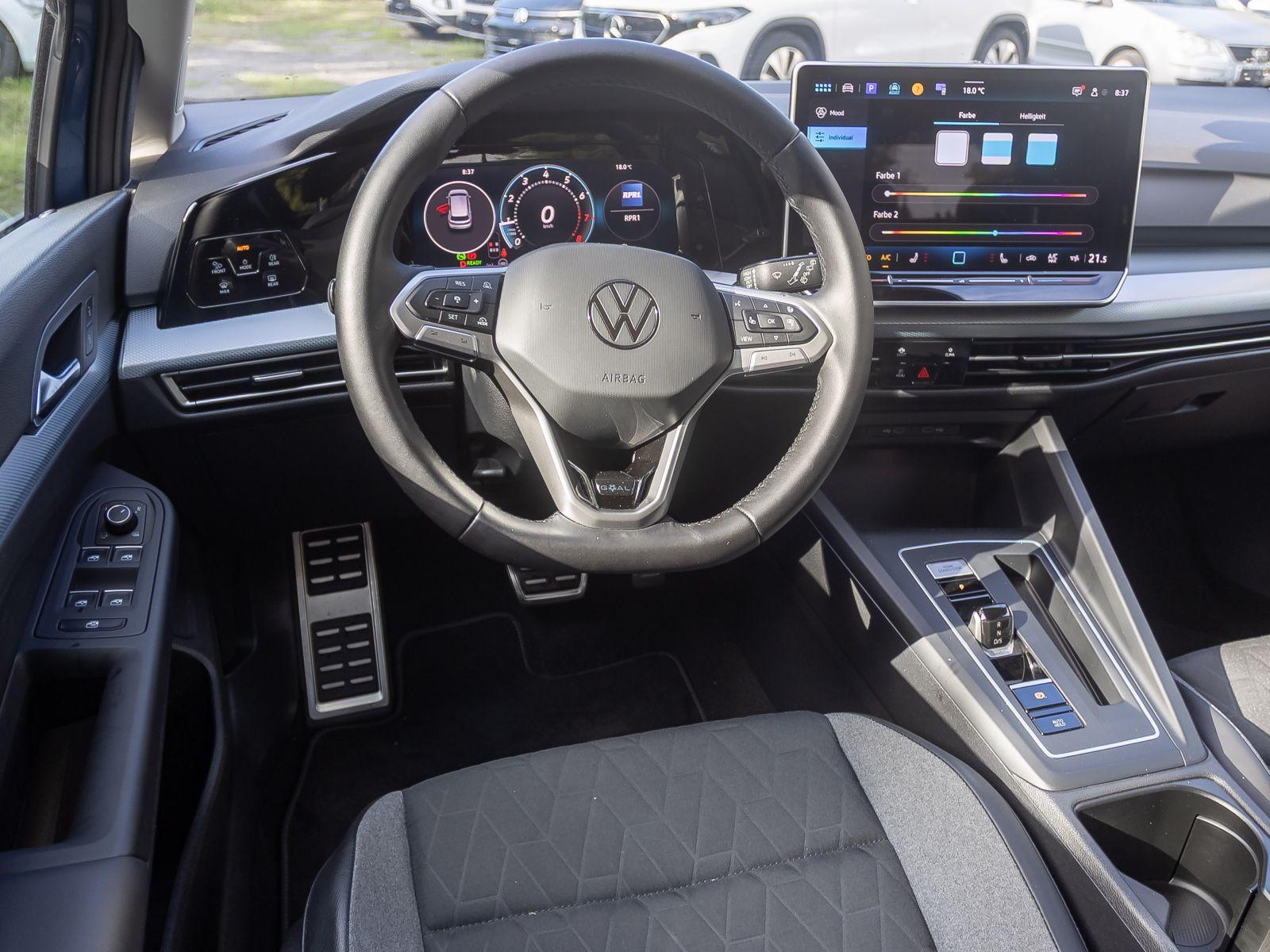 Volkswagen Golf VIII Goal 1.5 eTSI Navi LED ACC EPH AHK, миниатюра 17