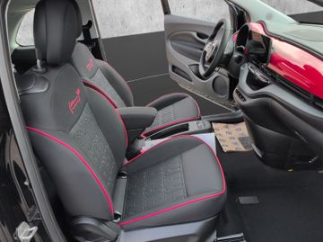Fiat 500e Red 23,8kw +KeyLess+SHZ+PDC+SoundSys
