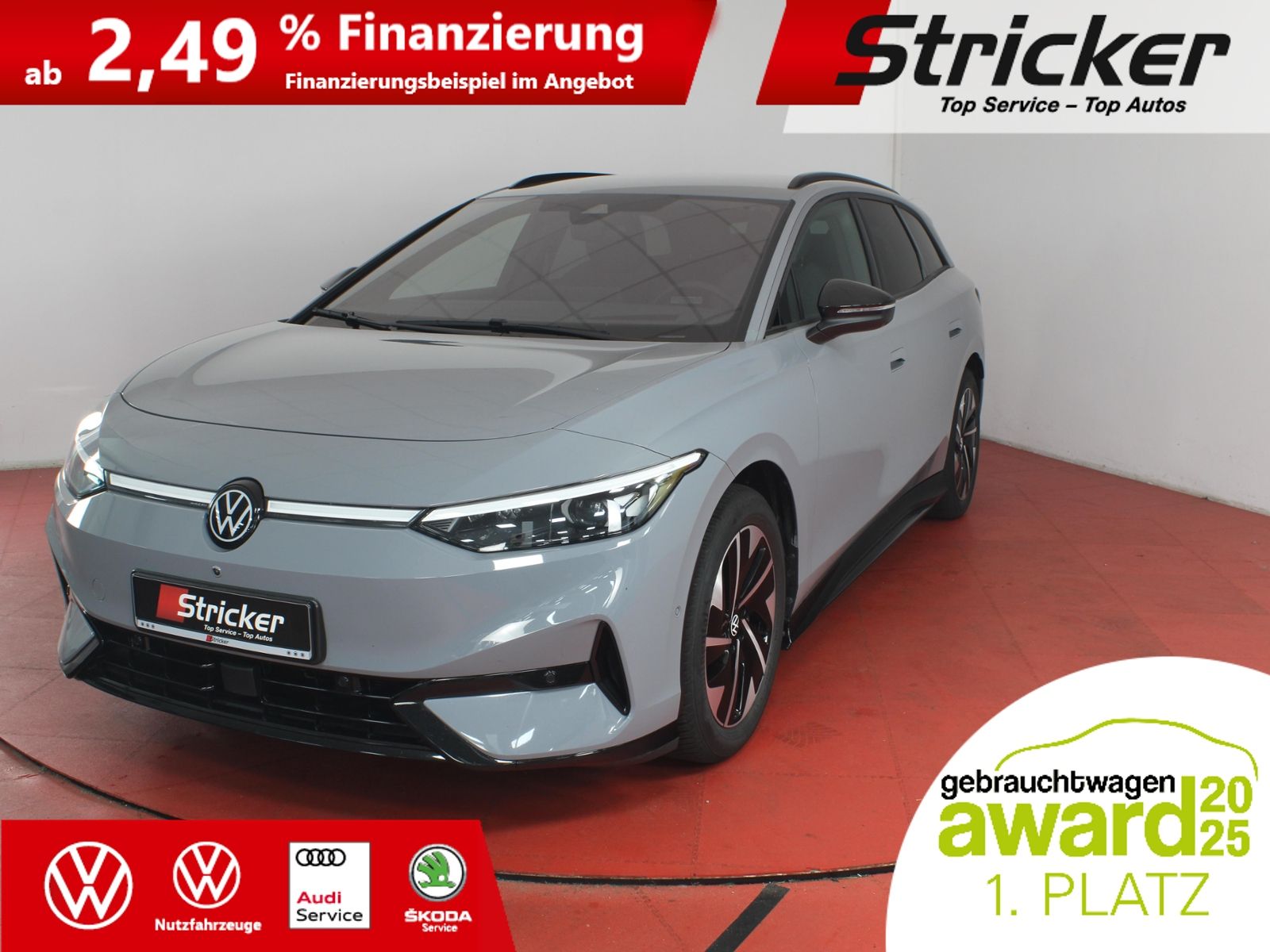 Volkswagen ID.7 Tourer Pro 210 77 449,-ohne Navi foto 2