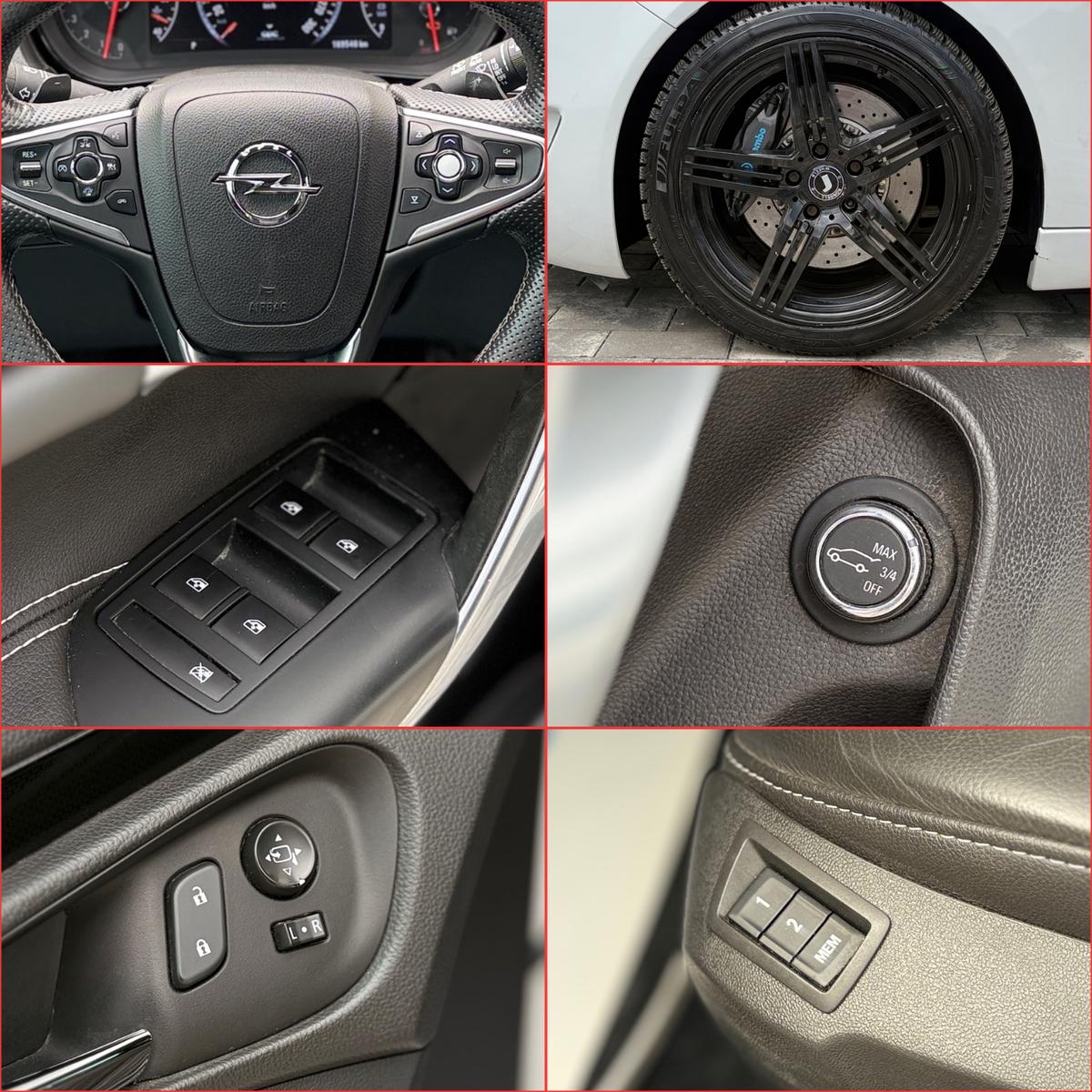 OPEL INSIGNIA OPC 2.8 V6 TURBO 325ch 4X4 - BVM - SIÈGES ÉLECTRIQUES CUIR - CAMÉRA DE RECUL - SONORISATION BOSE - APPLE CARPLAY