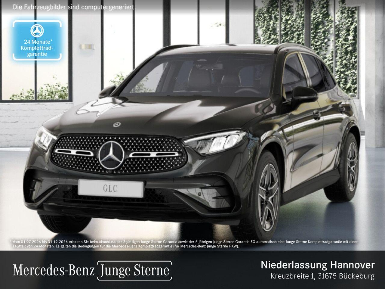 Mercedes-Benz GLC 200 4M AMG Adv+/Night/LED/AHK/Memo/Kam/EasyP