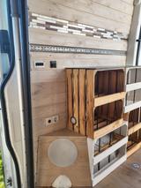 Mercedes-Benz Womo Sprinter kurz hoch - Mercedes-Benz Heckgarage