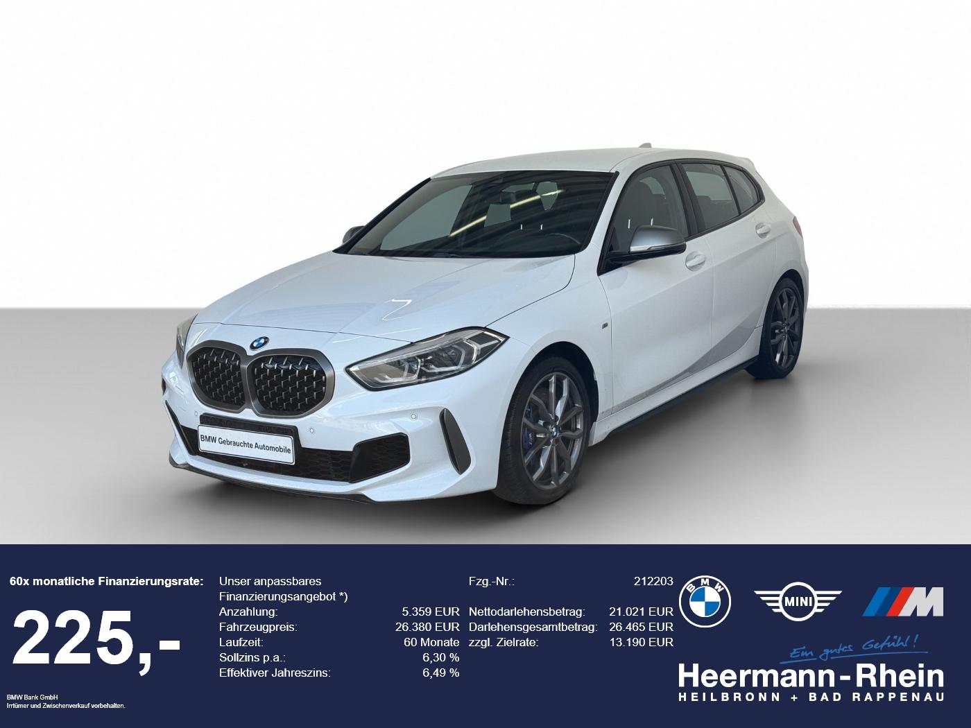 BMW M135iA xDrive 5-trg. M Paket LiveCock.LED.HUD.PD
