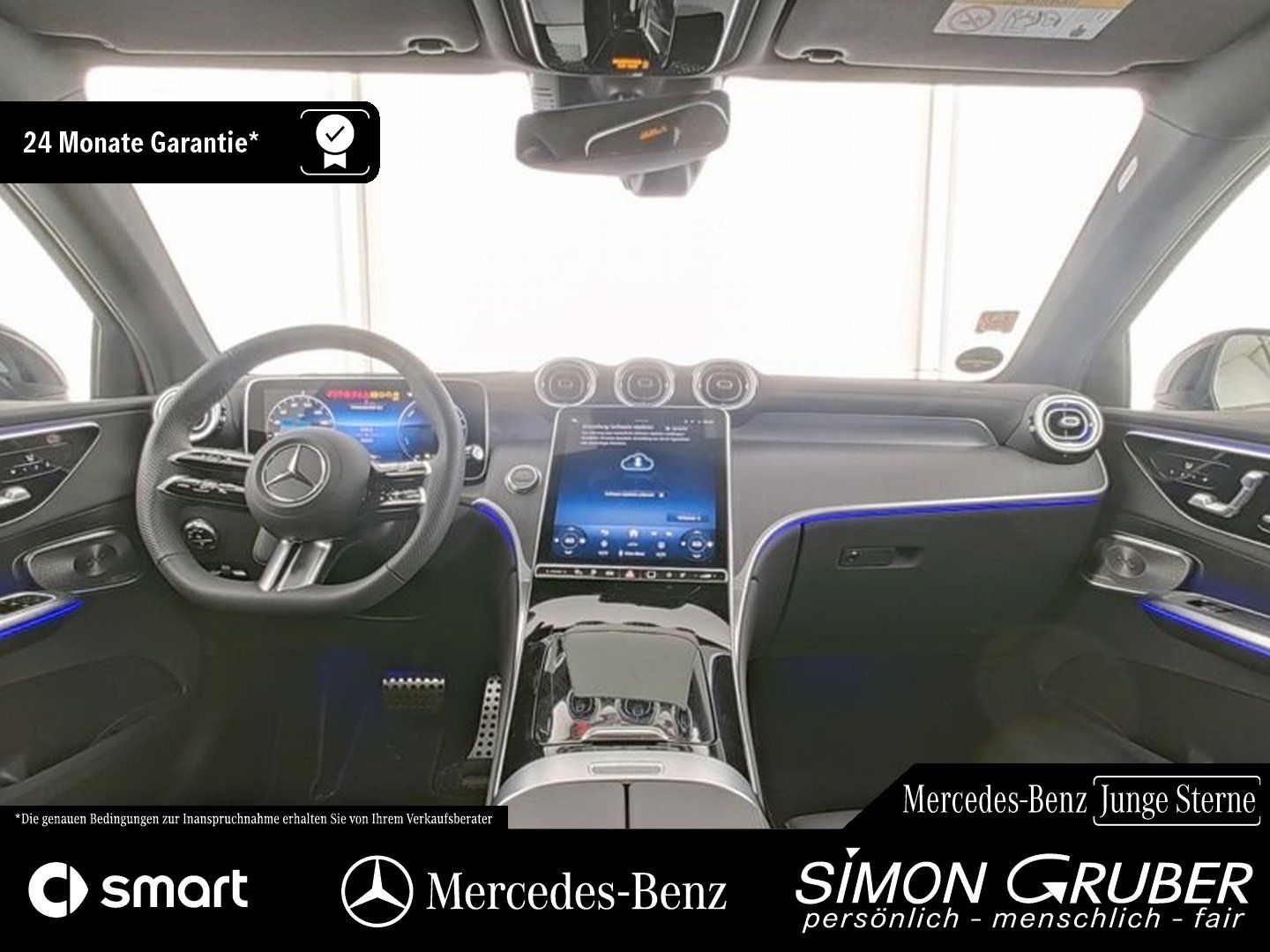 Fahrzeugabbildung Mercedes-Benz GLC 400 e 4M Coupé AMG Night Pano Burm Trittbret
