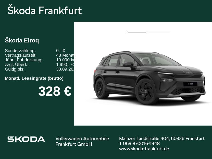 Skoda Elroq Essence 60 Smart Paket