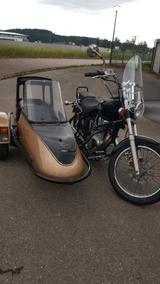 Suzuki Savage LS 650 - SUZUKI GESPANN