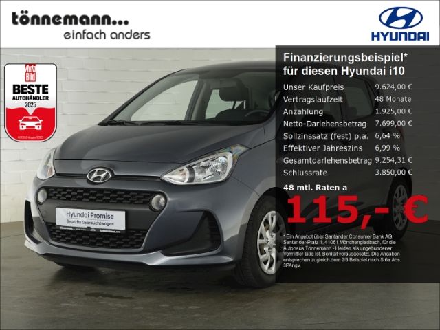 i10 SELECT+KLIMAANLAGE+RADIO+ALARMANLAGE+USB