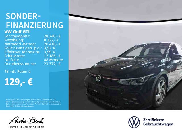 Volkswagen Golf VIII GTI 2.0 TSI DSG, Navi, LED, Rückfahrka