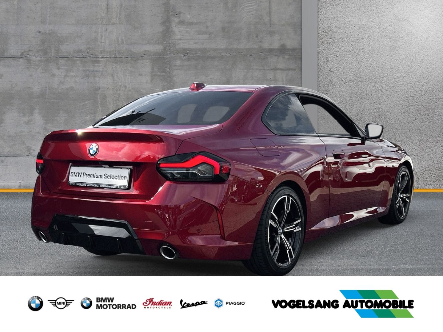 BMW 220 iA Coupe M Sport AHK Rückfahrk. DrivingAssis foto 2