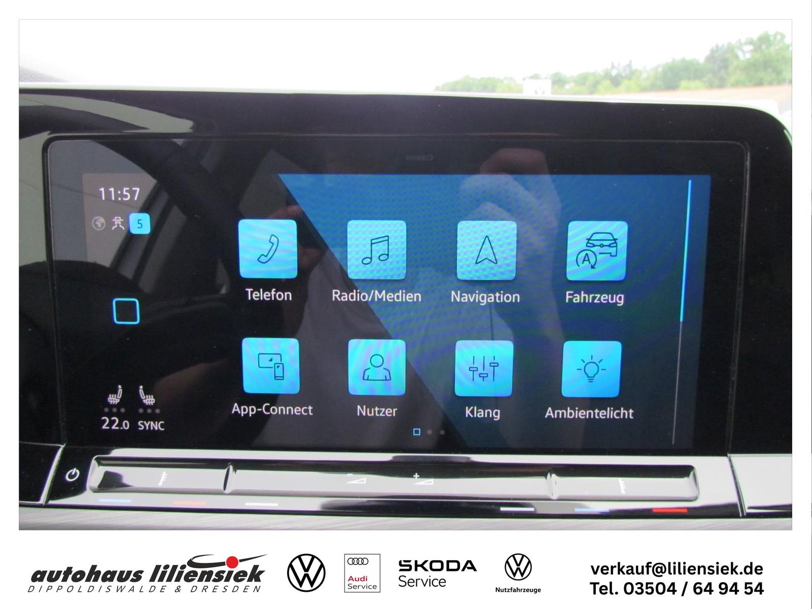 Volkswagen Golf 8 Variant 1.5 TSI Style 1HAND/AHK/NAVI/LED, миниатюра 15