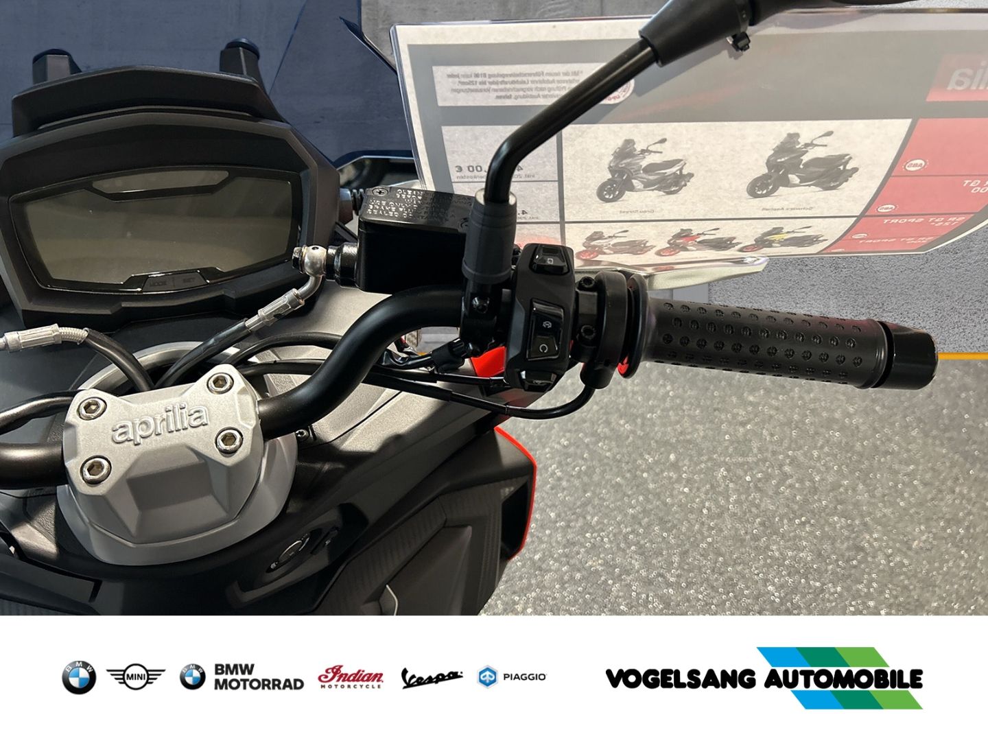 Fahrzeugabbildung Aprilia SR 125 SR-GT Sport, I-Get, Modell 2025, Voll-LED