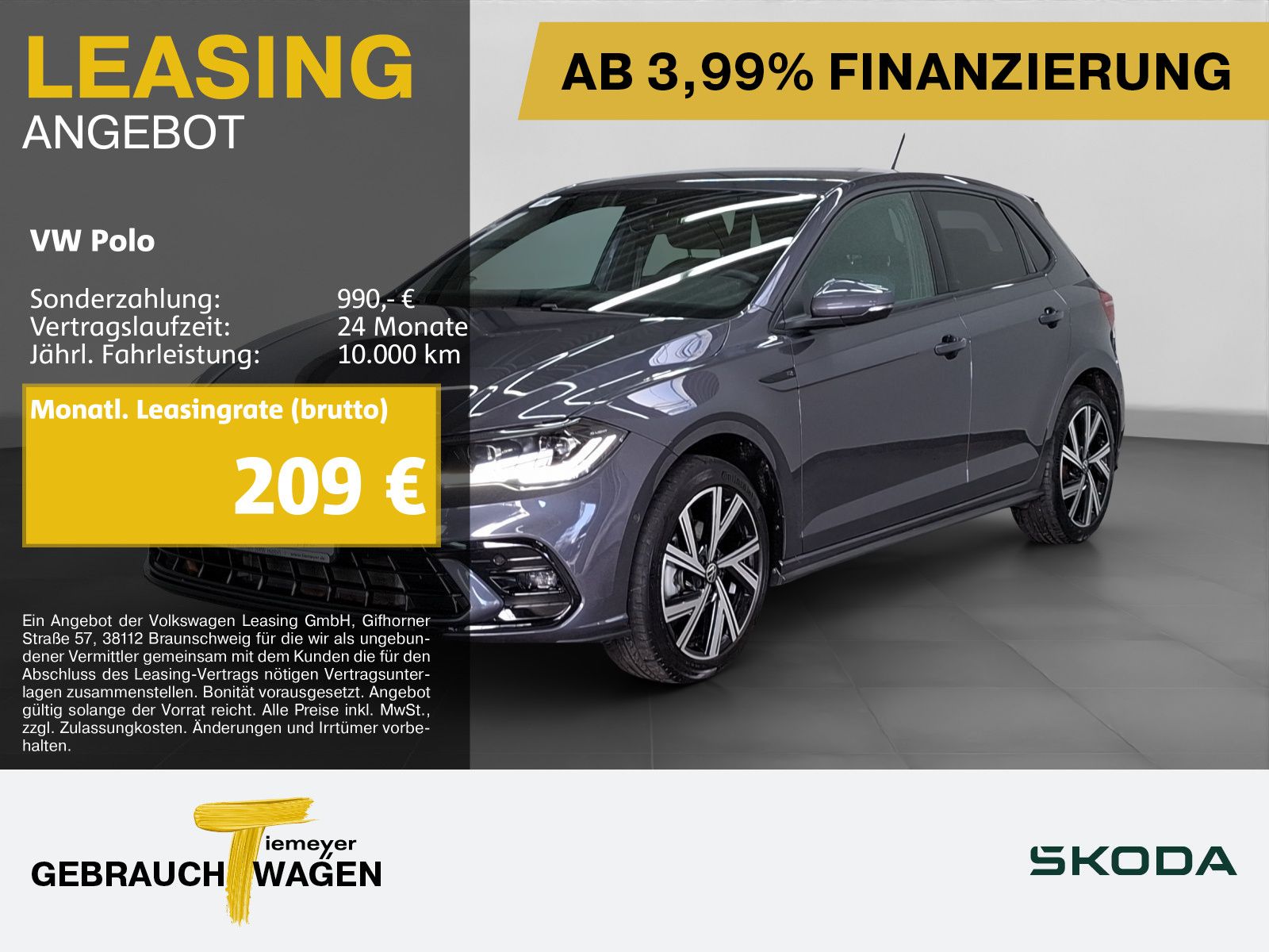 Volkswagen Polo 1.0 TSI DSG R-LINE LM17 NAVI ASSIST KEYLESS
