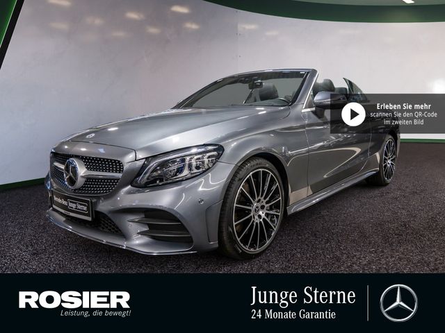 Mercedes-Benz C 400 4M Cabrio AMG Line AHK Distr HUD Sitzklima