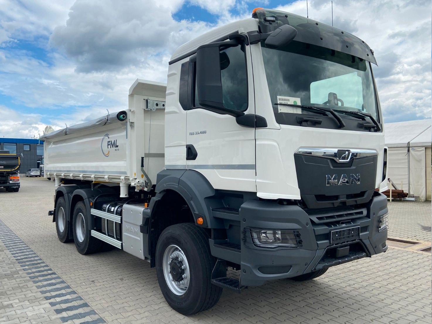 MAN TGS 33.480 6X6 FML DREISEITENKIPPER 2026