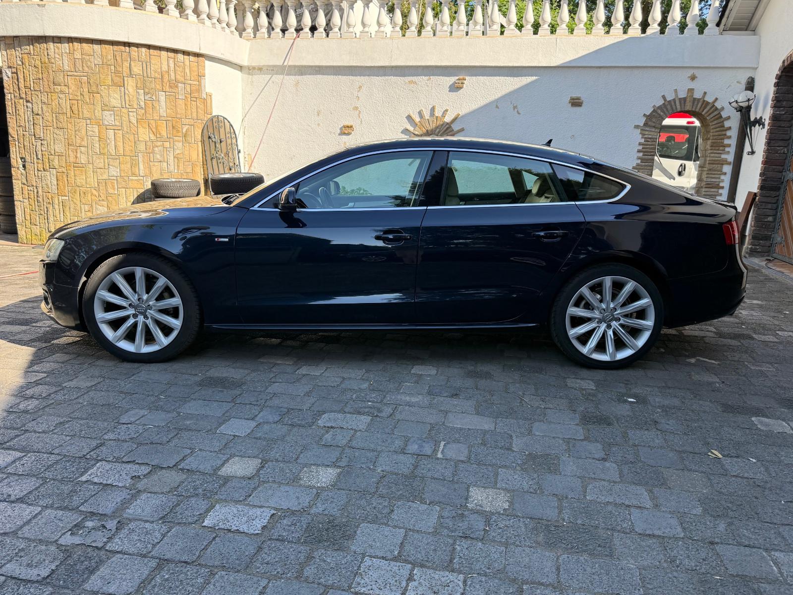 Audi A5 Sportback 2.0 TDI 3Hd Nav Xenon Schiebed Lede