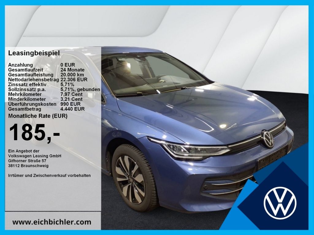 Volkswagen Golf VIII GOAL 1.5 TSI ACC ParkAss. FLA LED AHK