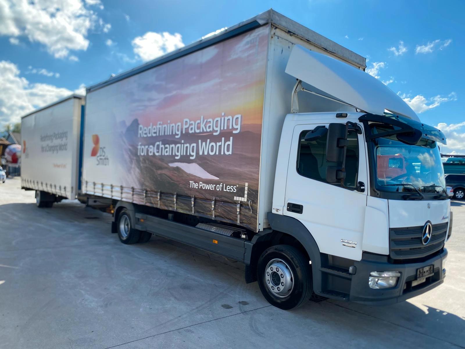 Mercedes-Benz ATEGO 1224 EUR 6 + TRAILER