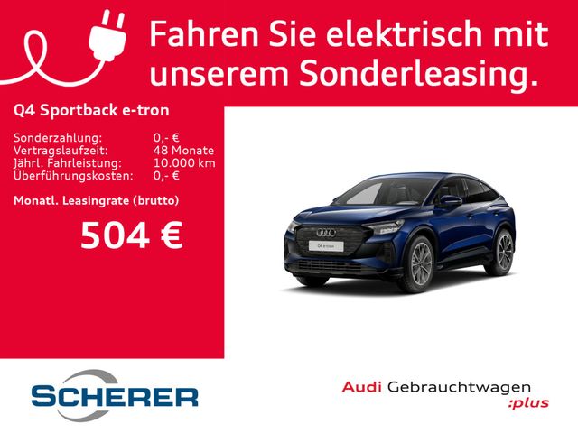 Audi Q4 Sportback e-tron 45 e-tron QUATTRO AHK S-LINE