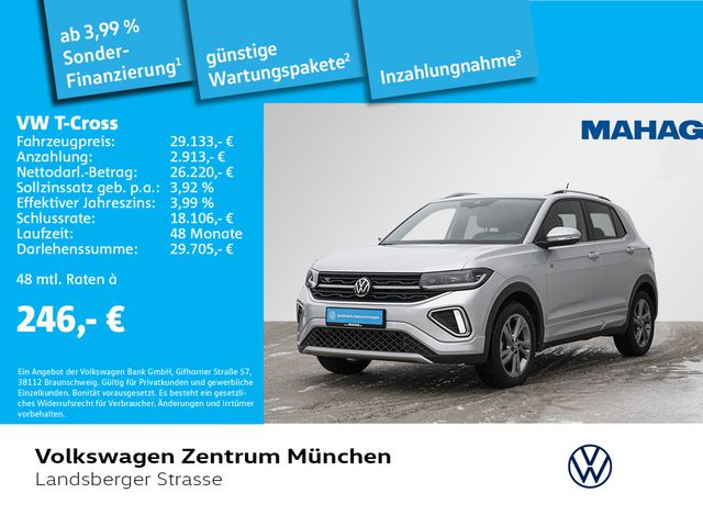 Volkswagen T-Cross 1.5 TSI R-Line AHK ACC MatrixLED Navi Re