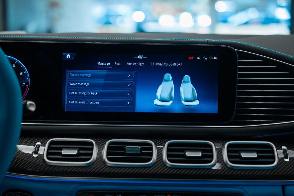 GLE 63 AMG COUPE BRABUS GREY / BLUE CARBON - Bild 15