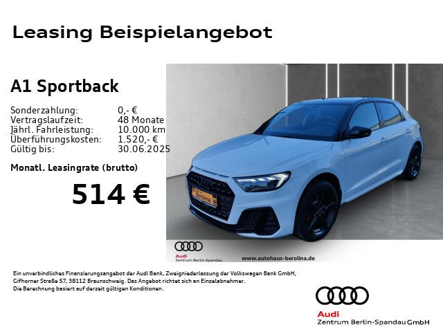 AUDI A1 Sportback 40 TFSI S line S tronic *ACC*R-CAM*