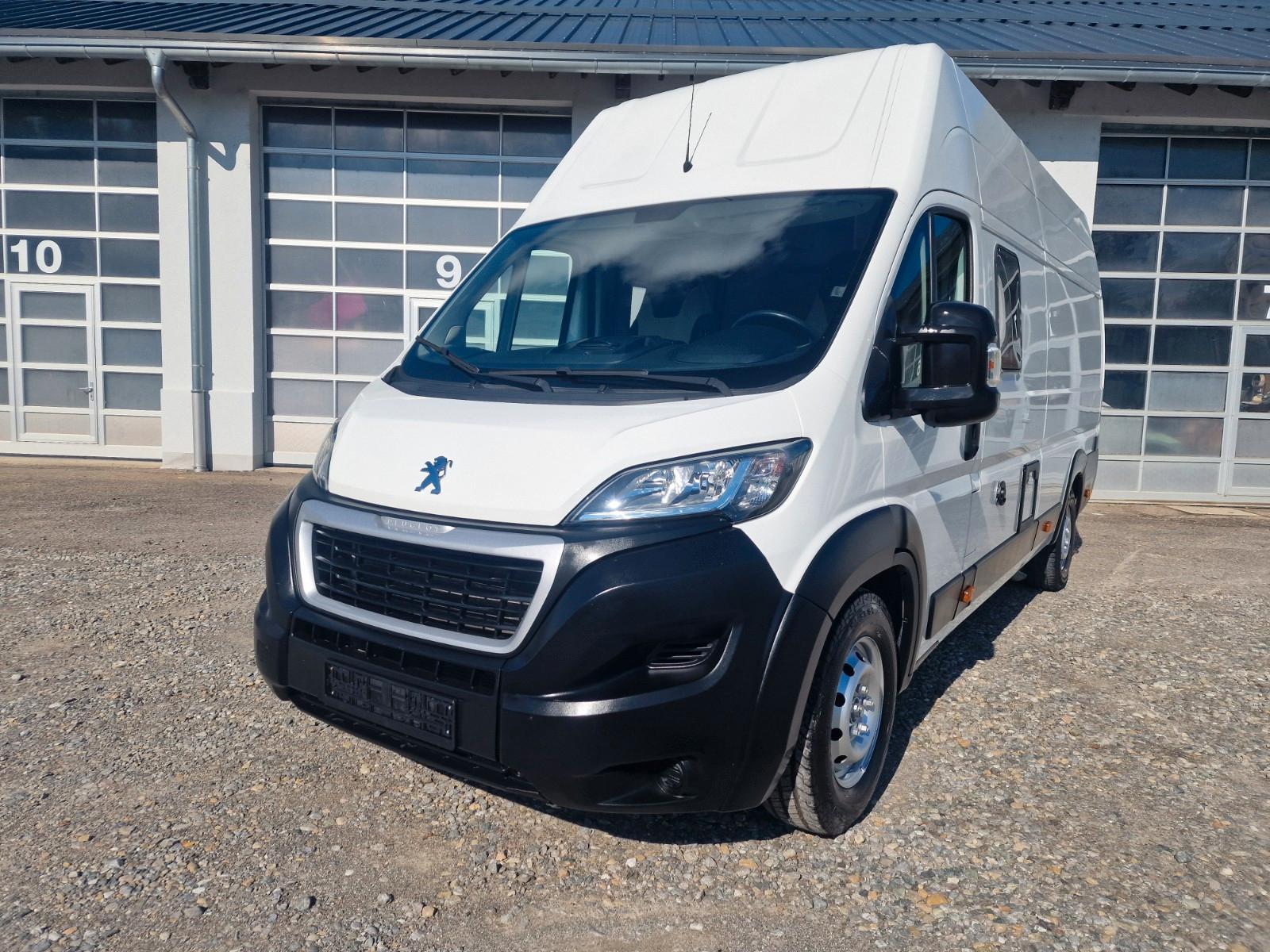 Peugeot Boxer L4H3 Motorradtransporter,Solar,Dusche,Trum