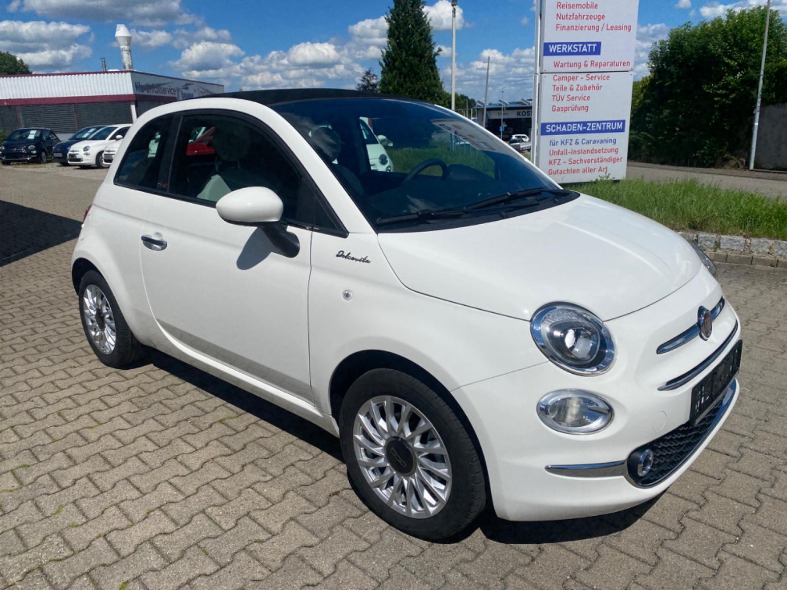 Fiat 500C 1.0 MILDHYBRID DOLCEVITA HALBLEDERSPORTSITZ