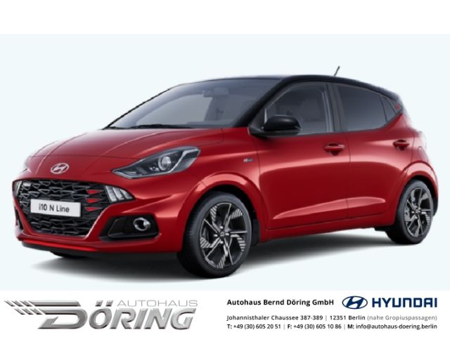 Hyundai i10 N Line 1.0 Turbo (90 PS) MY25 Dachlackierung