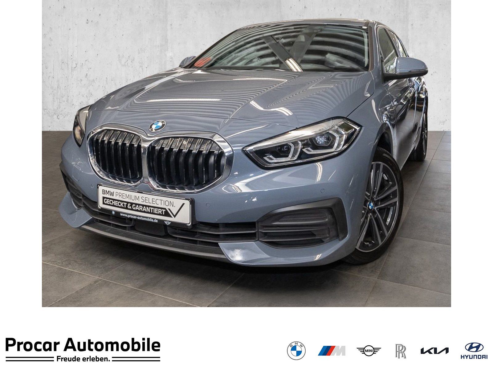 BMW 118d A HUD NAVI LED PDC V+H DAB Tempomat Klima