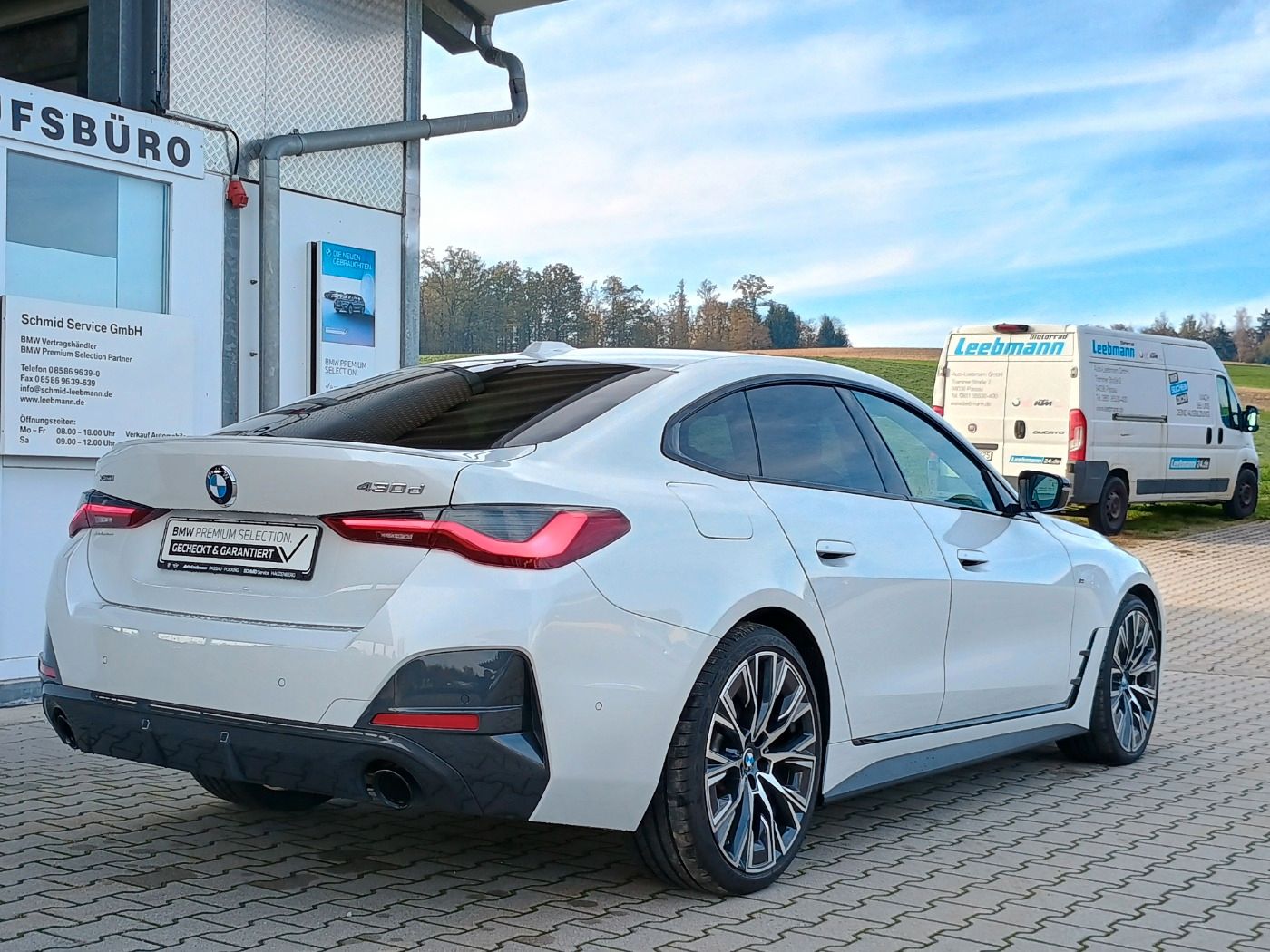 Fahrzeugabbildung BMW 430d xDrive Gran Coupé M-Sport 20LM/AHK/ACC/HK