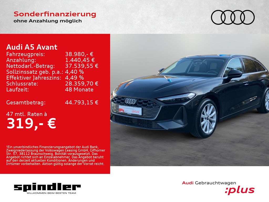 A5 Avant TDI S-tronic/ Navi, Tech, ParkAssi, LED