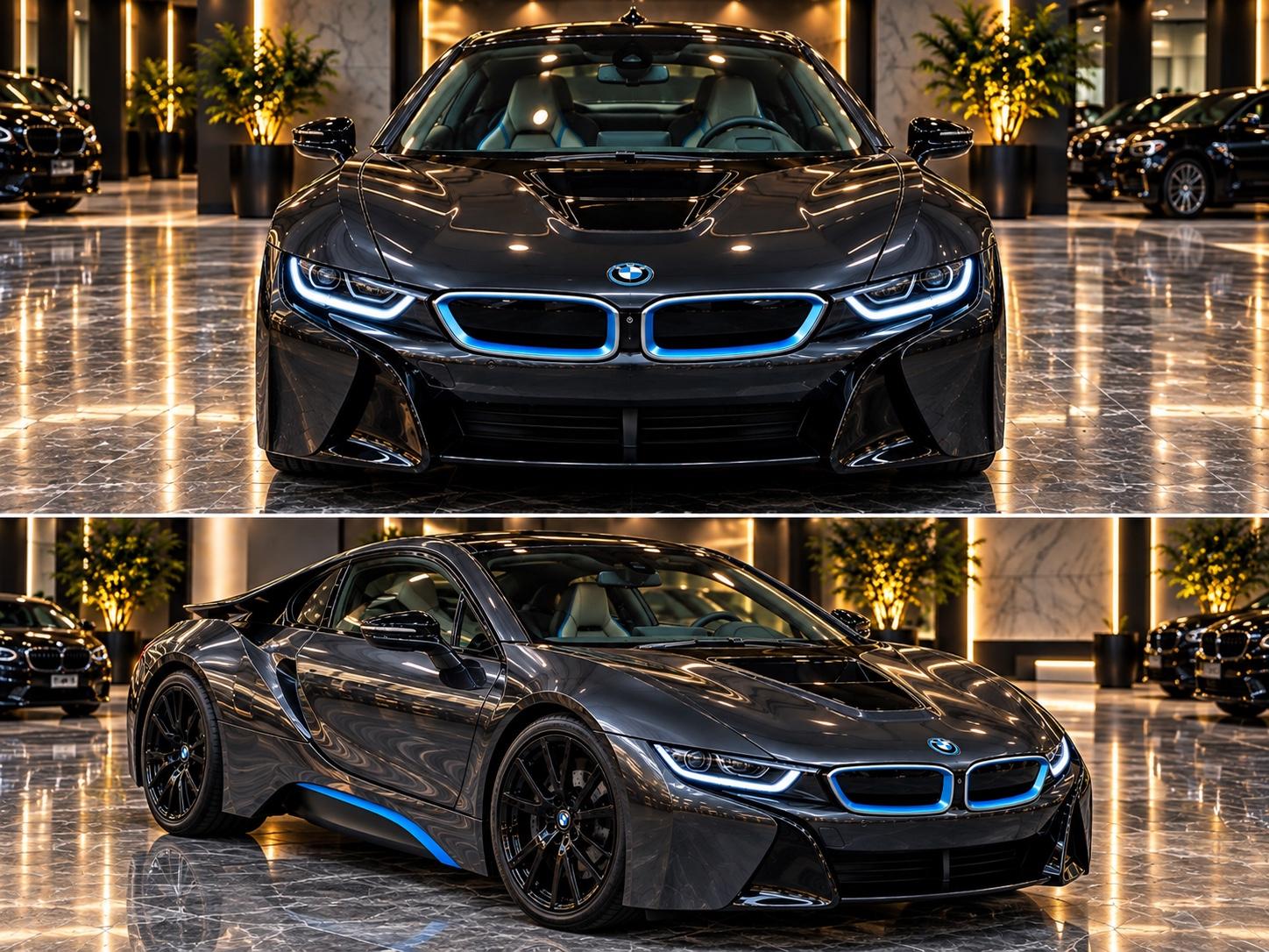 BMW i8 Coupe xDrive K,360°,  Laser, Harman 20"