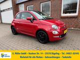 Fiat 500 Lounge AHK KLIMA BLUETOOTH - Fiat 500: Rot, Cabrio