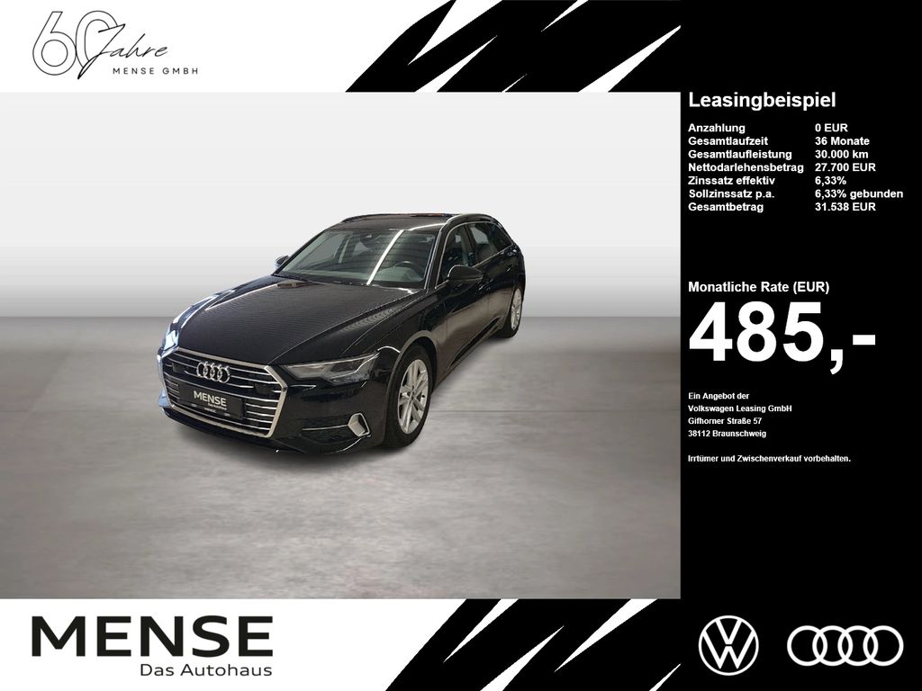 Abbildung Leasingangebot Audi A6 Avant 35 TDI S tronic Sport CarPlay AHK ACC L