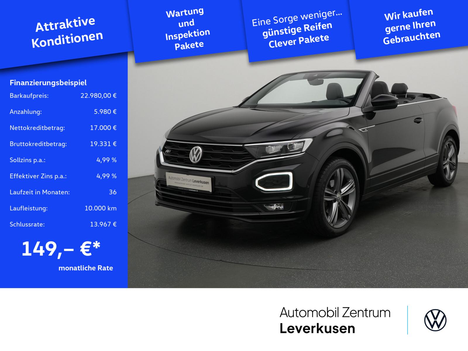 Volkswagen T-Roc Cabrio R-Line DSG NAVI VIRT LEDER ACC KAM