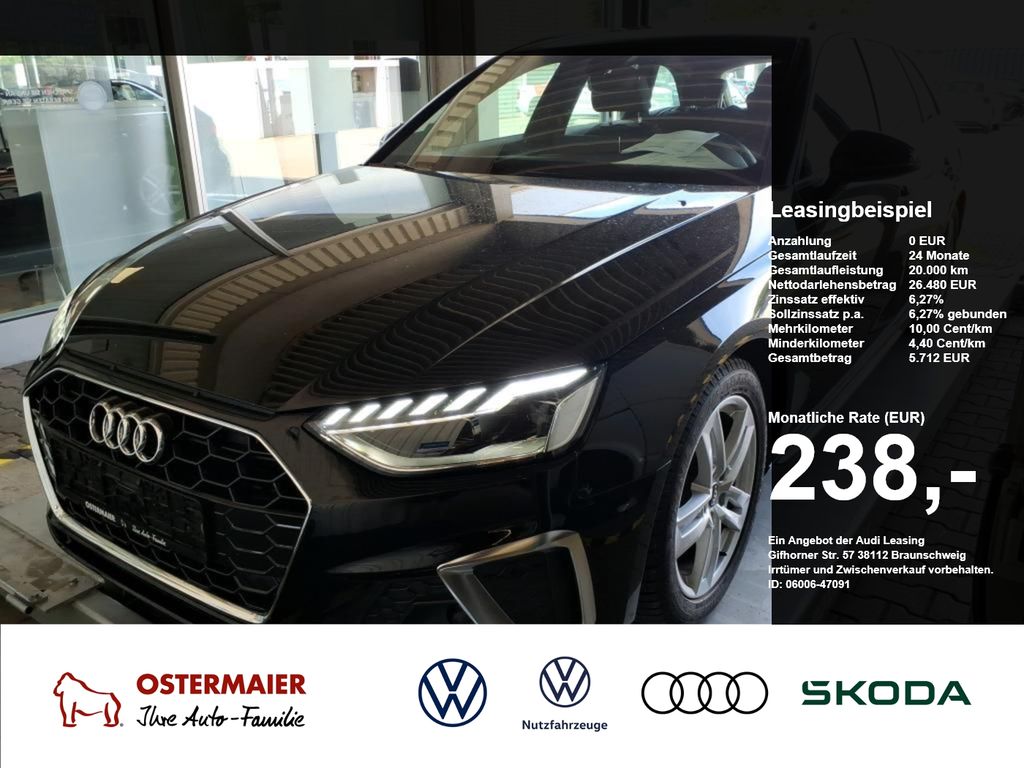 Audi A4 Avant S-LINE 35 TFSI 150PS S-TRONIC ACC.5J-G.