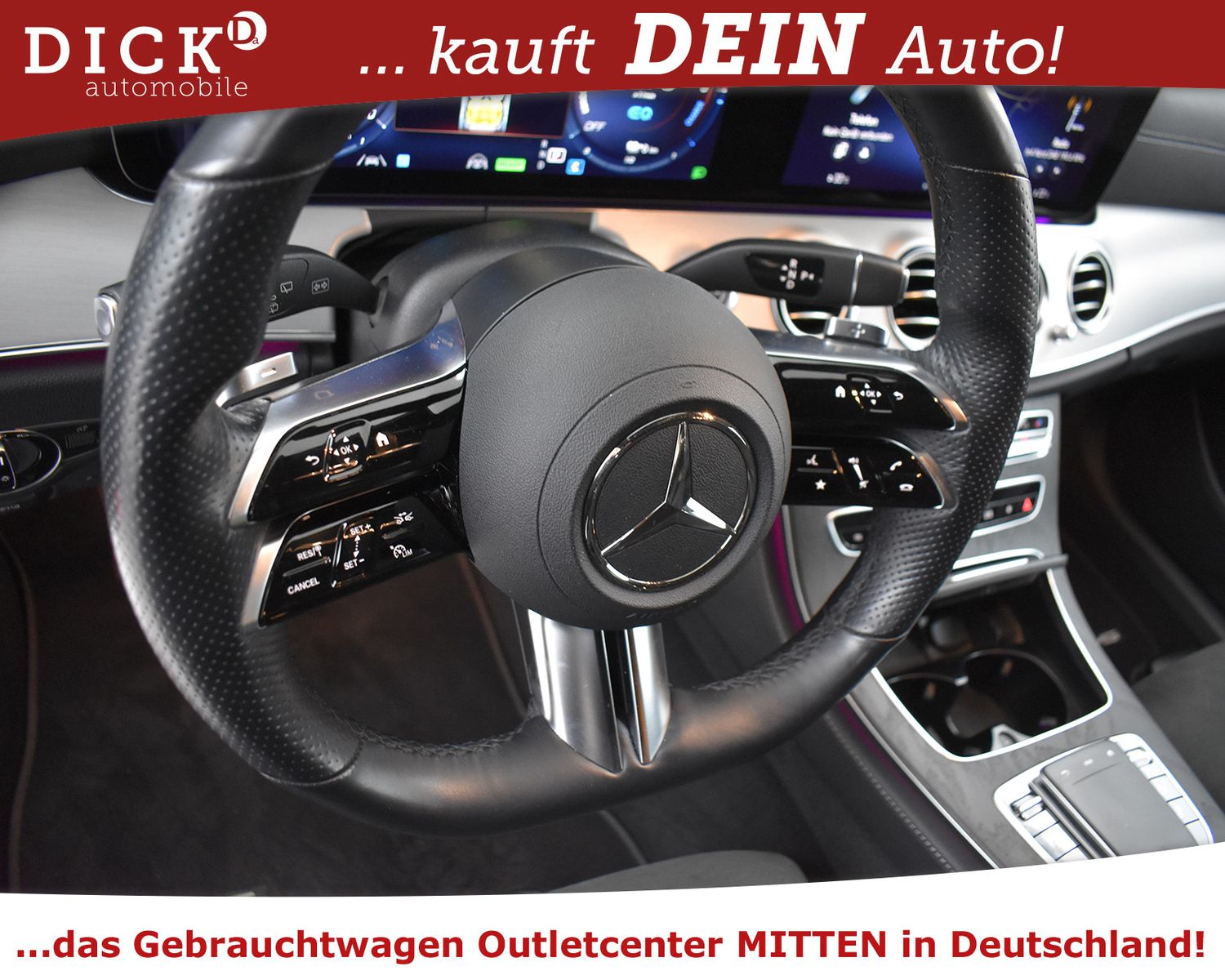 MERCEDES-BENZ E300de 2X AMG Line 4Mat NIGHT+WIDES+STDHZ+KAM+AC - Image 15