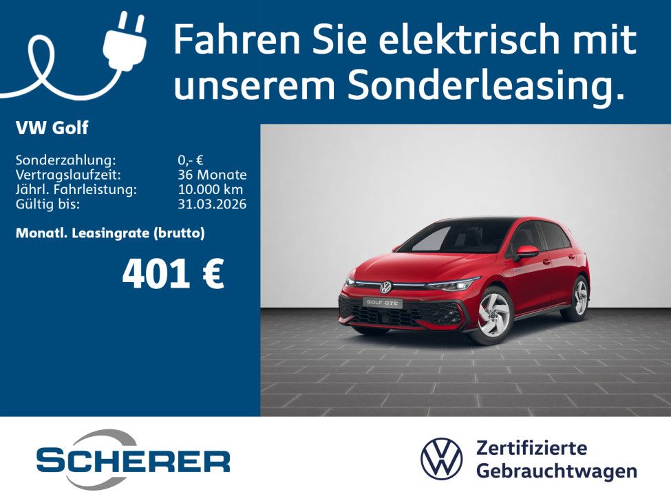 Golf GTE 1.5 TSIe DSG NAVI SHZ ACC LED PANO