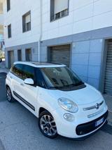 Fiat 500L 0.9 TwinAir BENZINA METANO TETTO PANOR - weiße Fiat 500L Living