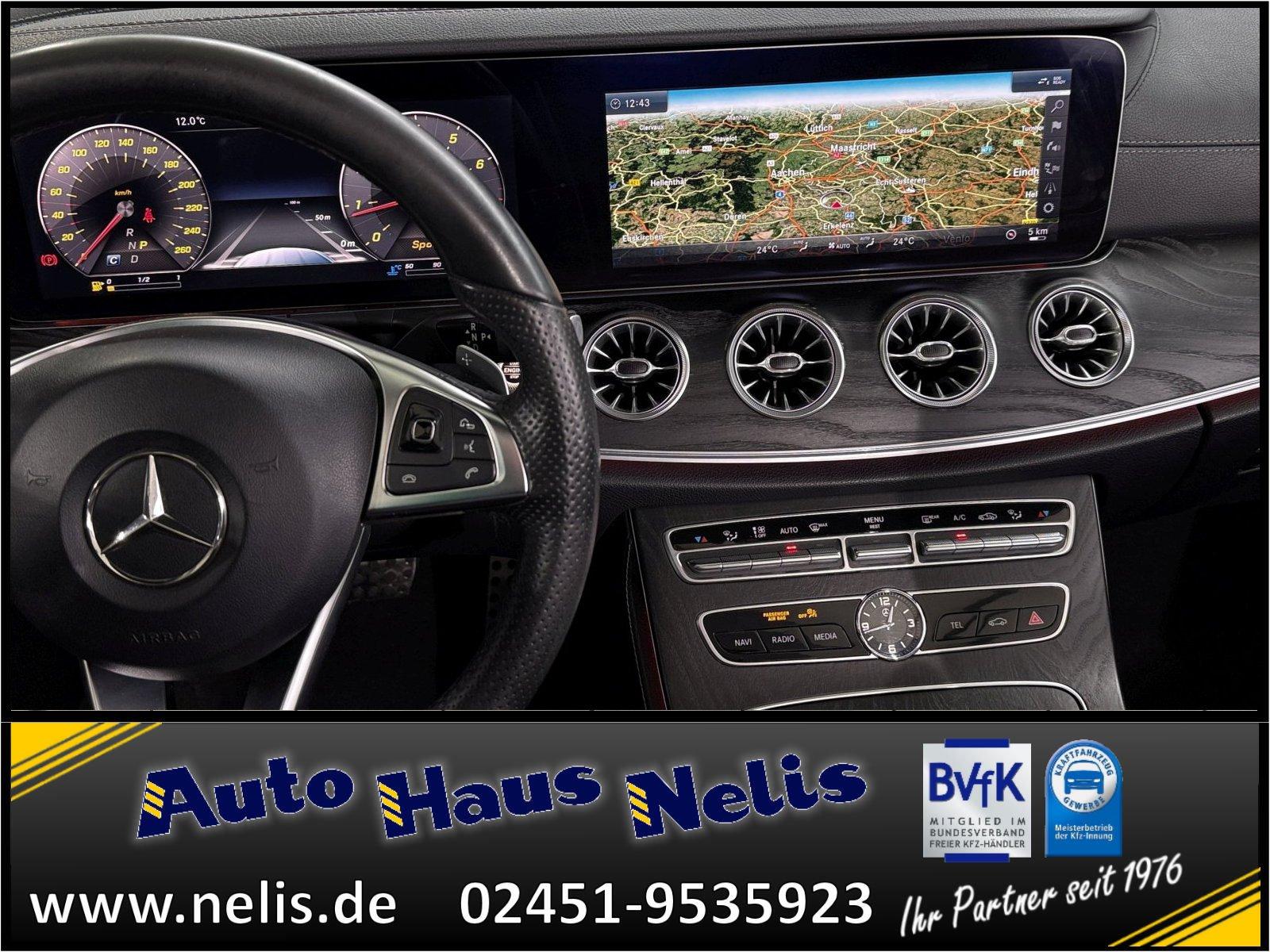 Mercedes-Benz E 200 Cabrio AMG-Line Airscarf Comand-Online Led